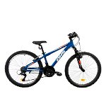 Bicicleta Copii Dhs Terrana 2423 - 24 Inch, Albastru, DHS