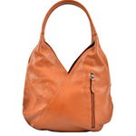 Geanta de mana din Piele naturala Roberta M. SS20 RM 1147-COGNAC, Peach