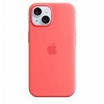 Husa telefon APPLE iPhone 15 Silicone Case cu MagSafe - Guava, MT0V3ZM/A