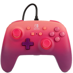 Powera Enh Wired Controller Fuchsia Fantasy NSW