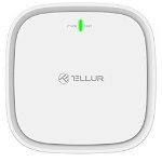 Senzor detector de gaz TELLUR TLL331291, Wi-Fi, alb