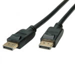 Cablu Displayport Roline v1.3 v1.4 3M Negru