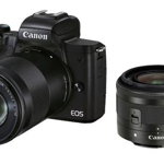 Camera foto Mirrorless + Obiectiv EF-M EOS M50 Mark II 24.1 MP Black, Canon