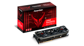 Placa video PowerColor Radeon RX 6700 XT Red Devil 12GB GDDR6 192-bit