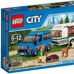 LEGO® City Furgoneta si rulota - 60117, LEGO