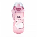 Cana Nuk Junior 300 ml de la 36 luni Roz, NUK