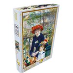 Puzzle Gold Puzzle - Auguste Renoir: Two Sisters on the Terrace, 1.000 piese (Gold-Puzzle-60386), Gold Puzzle