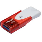 Memorie USB PNYTECH Attache 128GB USB 3.0 White Red