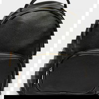 Francesca Rossi, Rucsac din piele ecologica cu buzunar frontal, Negru