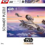 Puzzle 1000 piese - Thomas Kinkade - Star Wars - The Mandalorian - The Escort