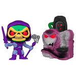 Pop! Town Master Of The Universe Skeletor With Snake Mountain Vinyl 