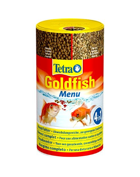 TETRA Goldfish Menu 250 ml hrana premium pentru carasi si pesti de apa rece, TETRA