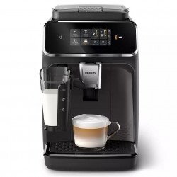 Aparat de cafea Philips EP2334/10, 1500W, Complet automat 1.8L, 15 bar, LatteGO, AquaClean, 12 grade de macinare, Negru/inoxl, Philips