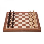 Set sah BHB no 6, inlaid mahon/artar