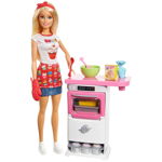 Papusa Barbie Baker (fhp57) 