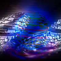 Minge zburatoare tip drona lumini LED, incarcare USB, 