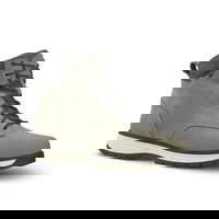 Ghete Înalte Piele Călduroase Impermeabile Drumeţie pe zăpadă SH500 Maro Bărbați