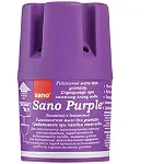 Odorizant solid Sano pentru rezervorul toaletei, Mov, 150g