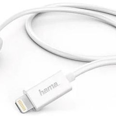 Hama Charging/Data Cable, Lightning, 0.6 m, white
