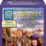Joc de societate Carcassonne: Contele, regele si vasali (extensia 6)