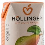 Suc de pere cu pai - eco-bio 200ml - Hollinger, HOLLINGER
