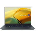 Laptop Zenbook UX3404VA 2.8K 14.5 inch Intel Core i7-13700H 16GB 1TB SSD Windows 11 Inkwell Grey, ASUS