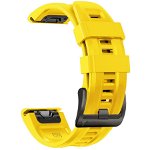 Curea plastic Tech-Protect Iconband compatibila cu Garmin Fenix 5/6/6 Pro/7 Yellow