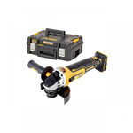 Polizor unghiular disc Ø 125 mm, pentru acumulatori XR Li-Ion, 18 V, in geanta T-STAK, tip DCG406NT-XJ, DeWALT