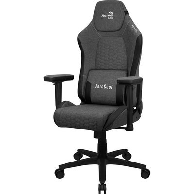 Scaun Gaming CROWNASHBK Ergonomic  AeroWeave Technology Negru, Aerocool