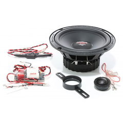 Set 2 Difuzoare componente, Audio System X 165 EM EVO 2, 110 watts, 165 mm, 6.5", 3 ohm, Kick Bass, Audio System