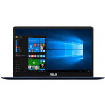 Laptop Gaming ASUS ZenBook UX550VE-BN013T cu procesor Intel® Core™ i5-7300HQ 2.50 GHz, Kaby Lake, 15.6", Full HD, 8GB, 256GB M.2 SSD, nVIDIA® GeForce® GTX 1050 Ti 4GB, Microsoft Windows 10, Blue