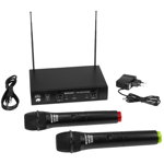 Omnitronic VHF-102 Wireless Mic System 214.35/201.60MHz, Omnitronic