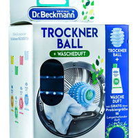 Dr. Beckmann Ball din silicon pentru uscator de rufe+Parfum de rufe 50 ml Spring, Dr. Beckmann