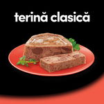 Hrana umeda pentru caini adulti Cesar cu vita si ficat, pate, 150 g