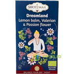 Ceai cu Roinita, Valeriana si Passiflora Balance Your Day-Dreamland Ecologic/Bio 16dz, SHOTIMAA