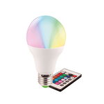 Bec LED EVO17 A60 5W E27 RGB Telecomanda , Total Green