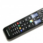 Telecomanda Inlocuitoare pentru Smart TV Samsung, AA59-00582A, Compatibila cu telecomanda originala, LCD, LED, 4K, UHD, Neagra, Zutech Elemp Group