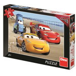 Puzzle - Cars 3 la mare (24 piese), Dino, 4-5 ani +, Dino