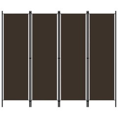 Gossi paravan de camera cu 4 panouri, maro, 200 x 180 cm, Gossi Gossi paravan de camera cu 4 panouri, maro, 200 x 180 cm, Gossi