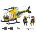Set de Constructie Playmobil Elicopter Cu Echipaj 36 Piese