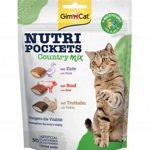 Gimcat Gimcat Nutri Pockets 150g Country Mix, Gimcat