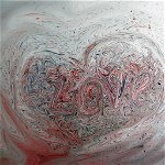 Tablou canvas - abstract LOVE, 