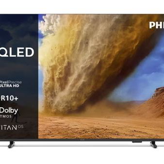 Televizor Smart 126 cm 50" 4K QLED Philips 50PUS7810 UltraHD Clasa E Model 2025