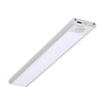 Aplica LED pentru mobilier 1.5W Cabinet corp aluminiu argintiu 300mm cu senzor PIR functie automata si incarcare USB IP20, V-Tac