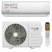 Aparat de aer conditionat Yamato Optimum YW09T2n Inverter 9000 BTU, Clasa A++ A+, WI-FI, Kit de instalare inclus, model 2025