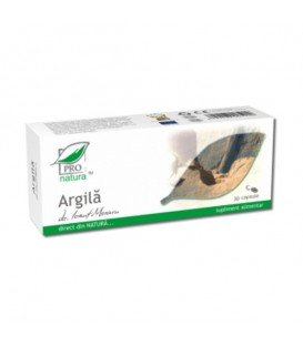 Argila, 30 capsule, MEDICA
