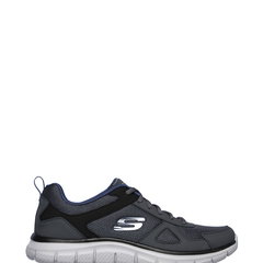 Skechers, Pantofi sport slip-on Arch Fit Orvan, Bleumarin, Gri, 44 Skechers, Pantofi sport slip-on Arch Fit Orvan, Bleumarin, Gri, 44