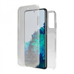 Husa 360 Grade Full Cover Upzz Case Compatibila Cu Samsung Galaxy S21, Transparenta, Upzz