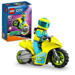LEGO City. Motocicleta cibernetica de cascadorii 60358 13 piese, Lego
