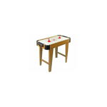 Joc masa de Air Hockey din lemn pentru copii 73x38x62 cm LeanToys 9449